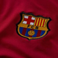 Nike FC Barcelona Strike Langarm-Fussballoberteil dunkelrot S