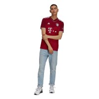adidas FC Bayern München Heimtrikot 2021/22 rot M