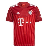 adidas FC Bayern München Heimtrikot Kinder 2021/22 rot 176
