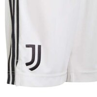 adidas FC Juventus Turin Heimshort Kinder 2021/22 weiß 140