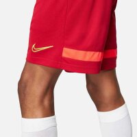 Nike Dri-Fit Academy 21 Shorts rot/orange M