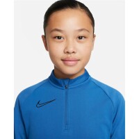 Nike Dri-FIT Academy 21 langarm-Fussballoberteil Kinder blau 128-137