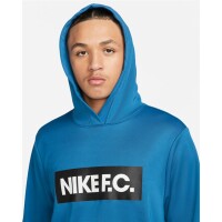 Nike F.C. Hoodie blau M