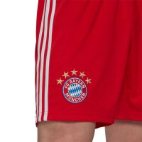 adidas FC Bayern München Heimshorts 2022/23 rot/weiß M