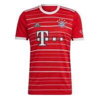 adidas FC Bayern München Heimtrikot 2022/23 rot/weiß M