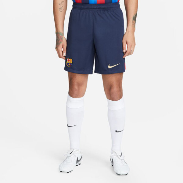 Nike FC Barcelona Stadium Home Shorts 2022/2023 blau XL