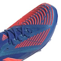 adidas Predator Edge.1 FG Kinderfussballschuh blau/orange 28 1/2