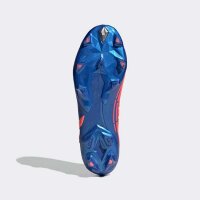 adidas Predator Edge.1 FG Low Fussballschuh blau/orange 41 1/3