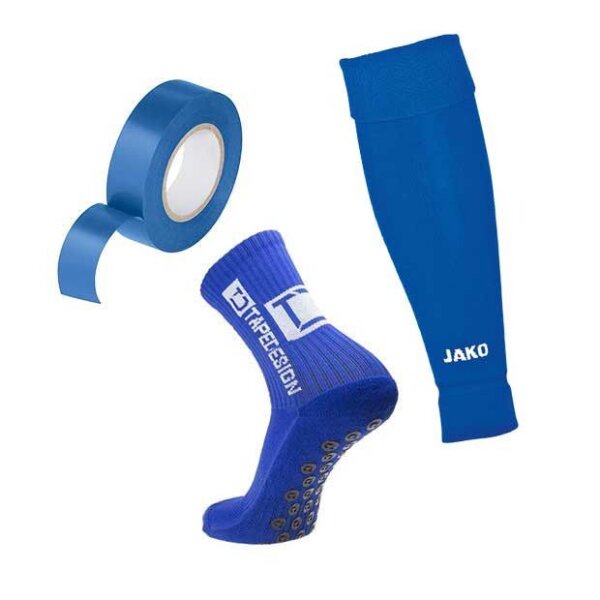 Profi-Set Tapedesign Socke Jako Sleeve Tape blau