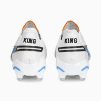 Puma King Ultimate FG/AG Fussballschuh weiß/blau