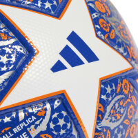 adidas UCL League Trainingsball weiß/blau
