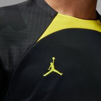 Nike Paris St. Germain X Jordan Strike Fussballoberteil schwarz/gelb