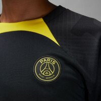 Nike Paris St. Germain X Jordan Strike Fussballoberteil schwarz/gelb