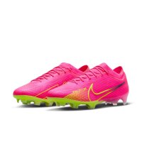 Nike Mercurial Air Zoom Vapor 15 Elite FG Fußballschuh pink/neongelb
