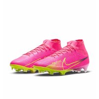 Nike Mercurial Air Zoom Superfly 9 Elite FG Fußballschuh pink/neongelb
