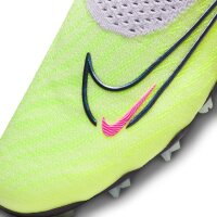 Nike Phantom GX Elite DF FG Fußballschuh neongelb/lila
