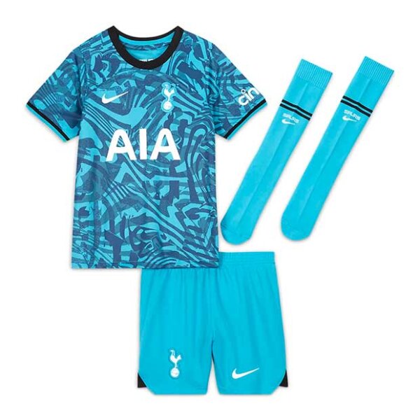 Nike Tottenham Hotspur Stadium 3rd Trikot 2022/23 Kinder blau