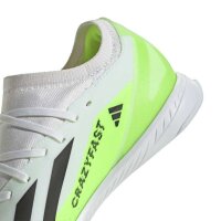 adidas X Crazyfast.3 IN Hallenschuh weiß/neongelb