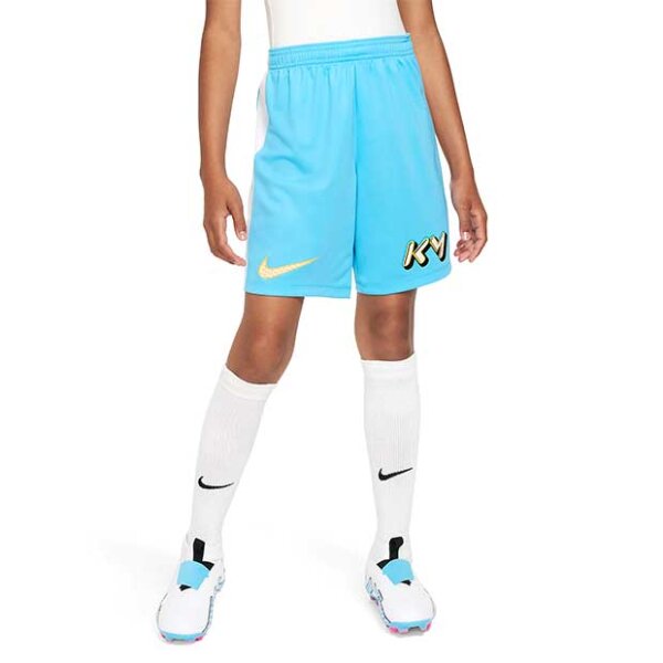Nike Dri-FIT Kylian Mbappe Shorts Kinder hellblau