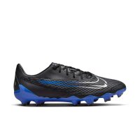 Nike Phantom GX Academy FG Fußballschuh schwarz/blau