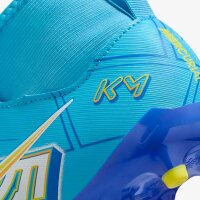 Nike Mercurial Air Zoom Superfly 9 Academy Mbappe FG Kinderfußballschuh blau