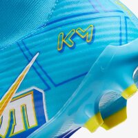 Nike Mercurial Air Zoom Superfly 9 Academy Mbappe FG blau