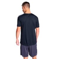 Hummel Authentic PL kurzarm-Oberteil schwarz/grau S