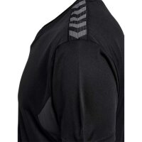 Hummel Authentic PL kurzarm-Oberteil schwarz/grau S