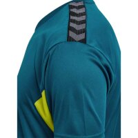 Hummel Authentic PL kurzarm-Oberteil grün/schwarz S