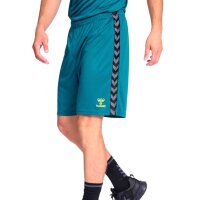 Hummel Authentic PL Shorts grün/schwarz XL