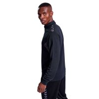 Hummel Authentic Half-Zip Sweatshirt schwarz/grau M