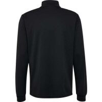 Hummel Authentic Half-Zip Sweatshirt schwarz/grau M