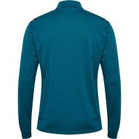 Hummel Authentic Half-Zip Sweatshirt grün/schwarz XL
