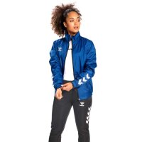 Hummel Core XK Spray Regenjacke blau/weiß M