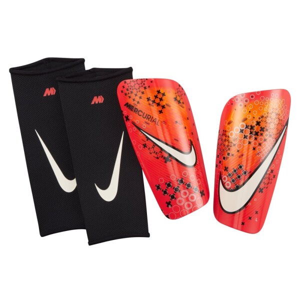 Nike Mercurial Lite CR7 Schienbeinschoner rot/orange XL