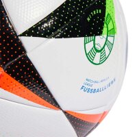 adidas EURO 2024 Fußballliebe League Trainingsball weiß/schwarz
