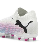 Puma Future 7 Pro FG/AG Fußballschuh weiß/rosa