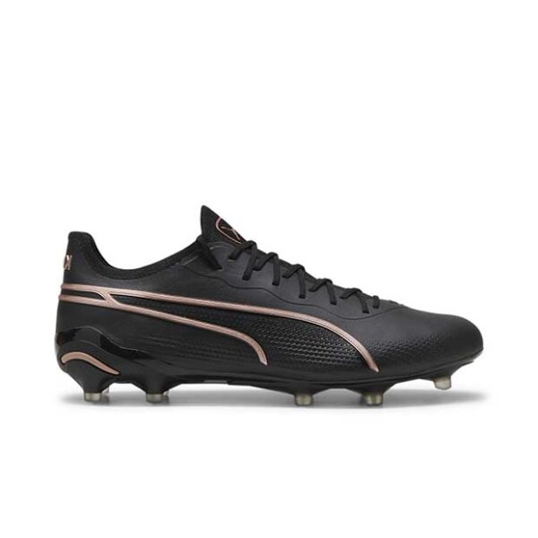 Puma King Ultimate FG/AG Fußballschuh schwarz/rosegold