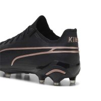 Puma King Ultimate FG/AG Fußballschuh schwarz/rosegold