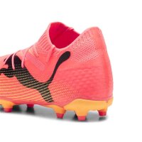 Puma Future 7 Pro FG/AG Kinderfußballschuh pink/orange
