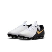 Nike Phantom GX 2 Academy FG Kinderfußballschuh weiß/schwarz 38