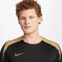 Nike Dri-FIT Strike kurzarm-Fußballoberteil schwarz/gold