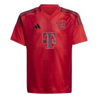 adidas FC Bayern München Heimtrikot Kinder 2024/25 rot/schwarz 128