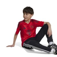 adidas FC Bayern München Heimtrikot Kinder 2024/25 rot/schwarz 128