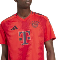 adidas FC Bayern München Heimtrikot 2024/25 rot/schwarz S