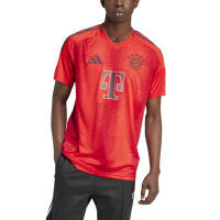 adidas FC Bayern München Heimtrikot 2024/25 rot/schwarz L