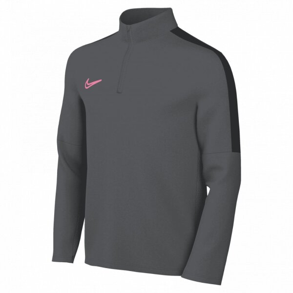 Nike Dri-FIT Academy 23 langarm-Fußballoberteil Kinder grau/pink 147-158