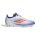 adidas F50 League MG Kinderfußballschuh weiß/blau 28 1/2