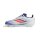 adidas F50 League MG Kinderfußballschuh weiß/blau 28 1/2