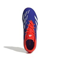 adidas Predator Elite FG Kinderfußballschuh blau/rot 37 1/3